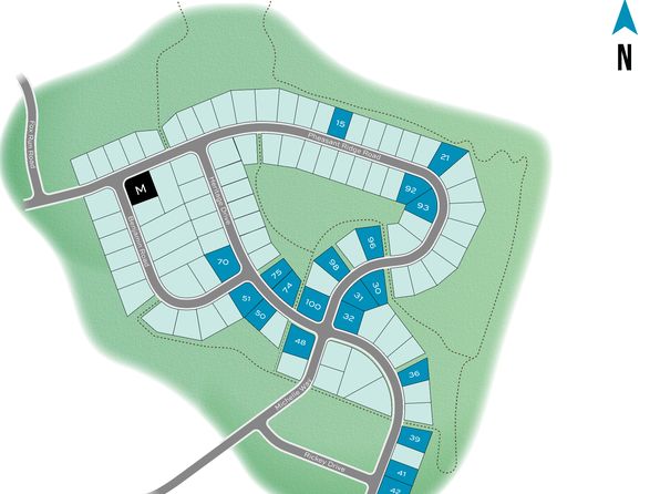 Cranberry II Plan, Prinland Heights Single Family Homes