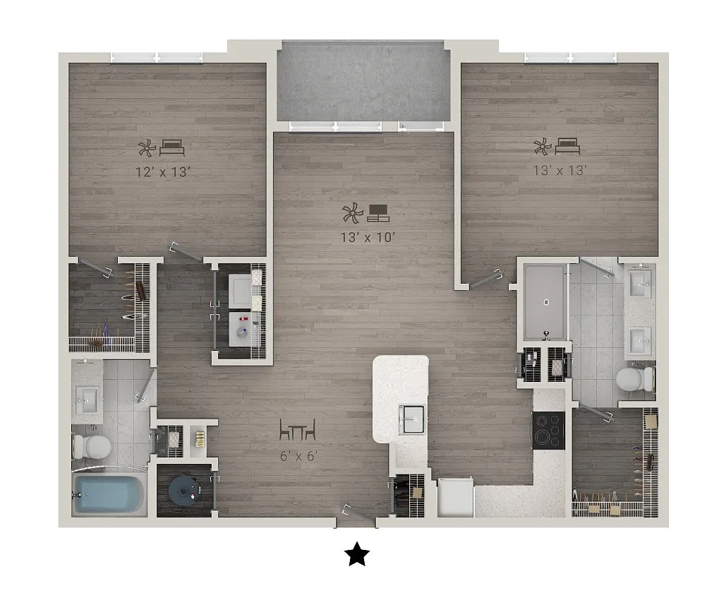 Floor plan SHORE