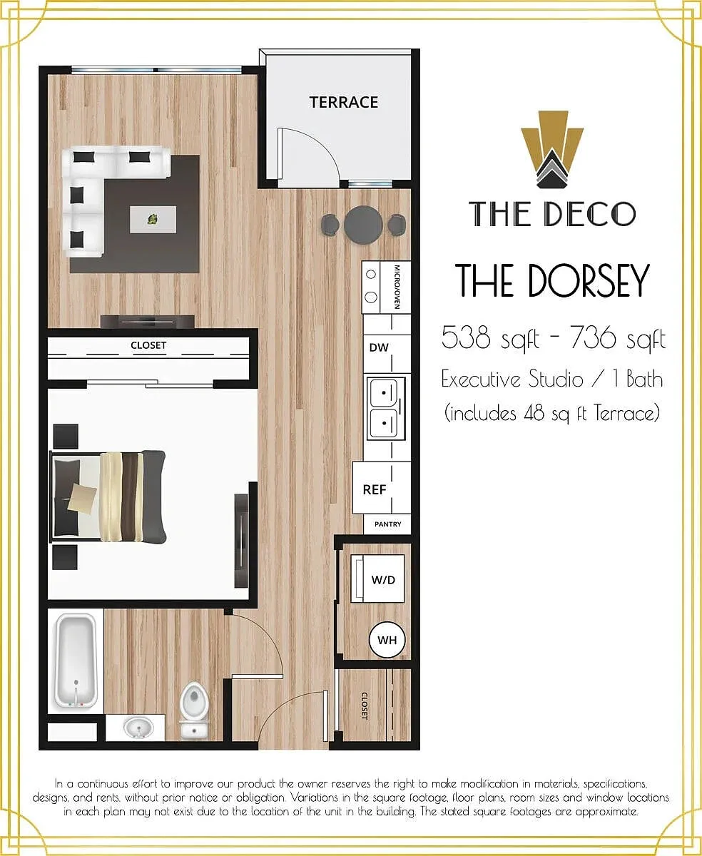 Floor plan The Dorsey