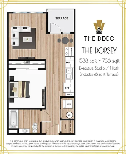 Floor plan The Dorsey