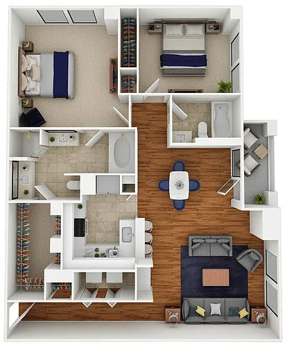 Floor plan B1