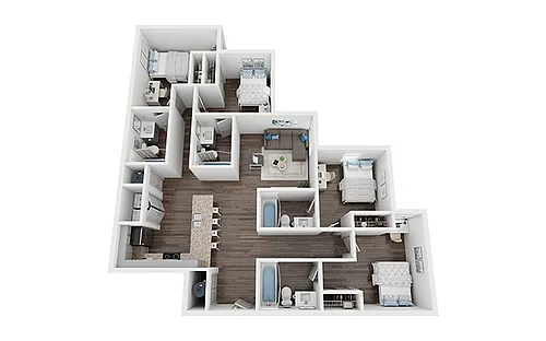 Floor plan Boulder C