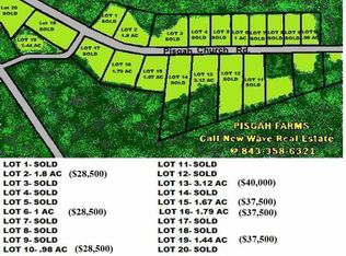 Pisgah Church Rd LOT 13, Galivants Ferry, SC 29544