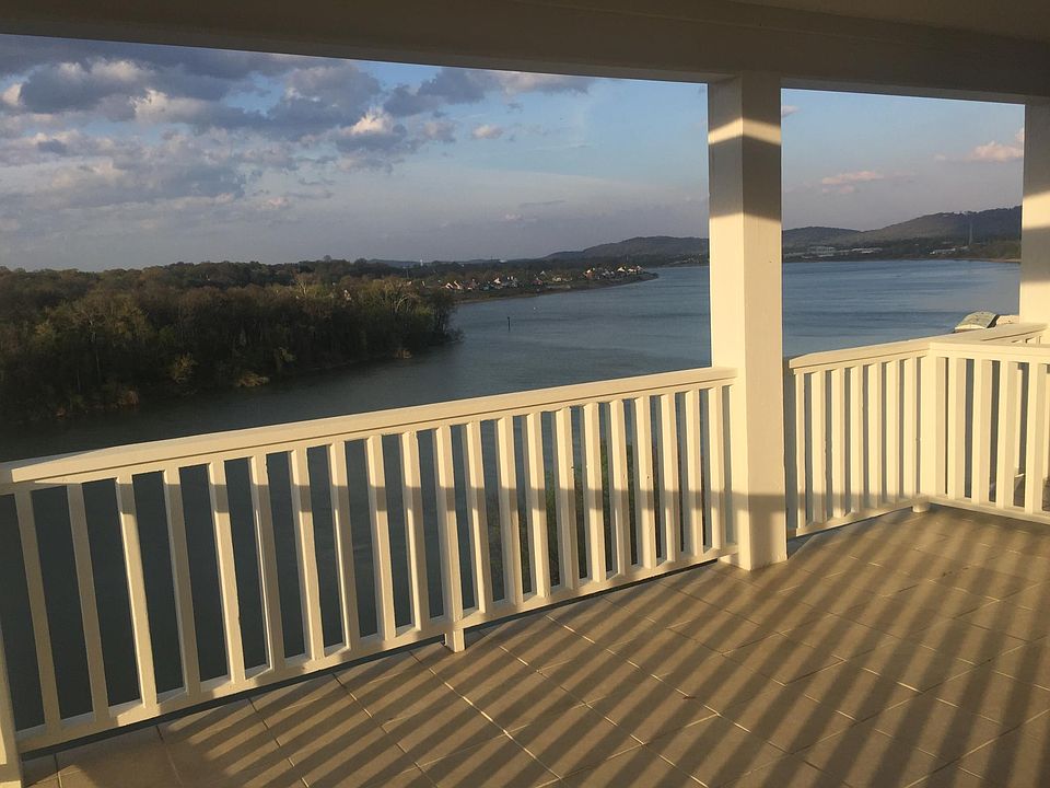 The view from your private deck onto Maclellan Island.