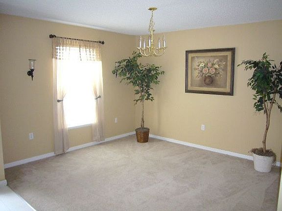 This formal dining room is already being packed up for its new owner!