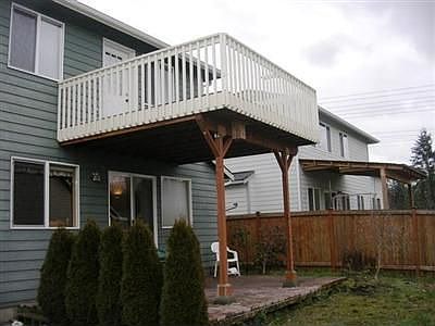 View of private deck