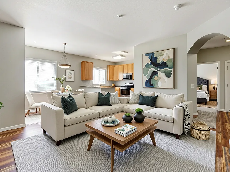 2 bedroom living room