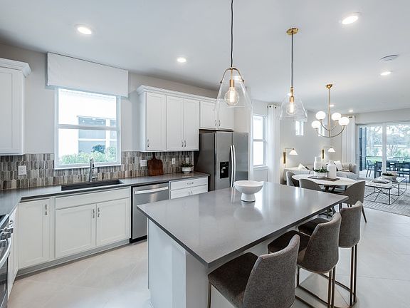 Kitchen with Large Center Island