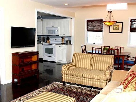 Livingroom with view of d
