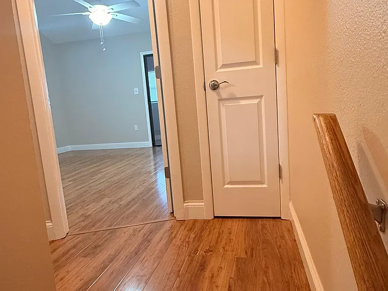 Indoor staircase to 2nd floor