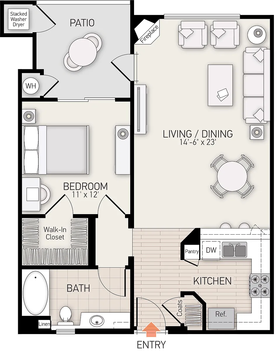 Floor plan Plan B