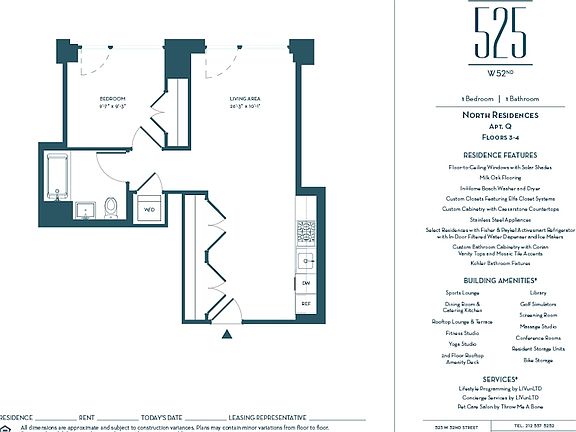 2nd image of 525 W 52nd St APT 4QN