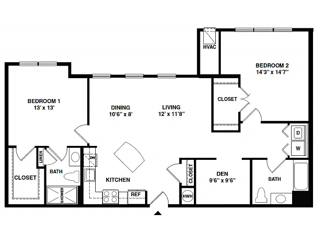 Floor plan Platinum