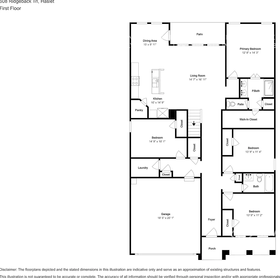 608 Ridgeback Trl Haslet, TX 76052 — Photo 2