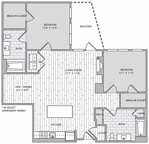 Floor plan B3A