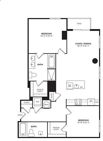 Floor plan B3