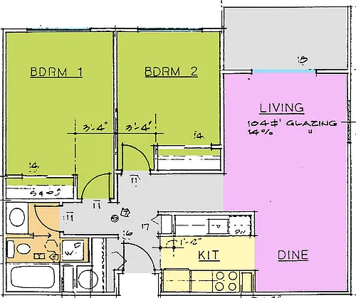Floor plan B02 Floor Plan