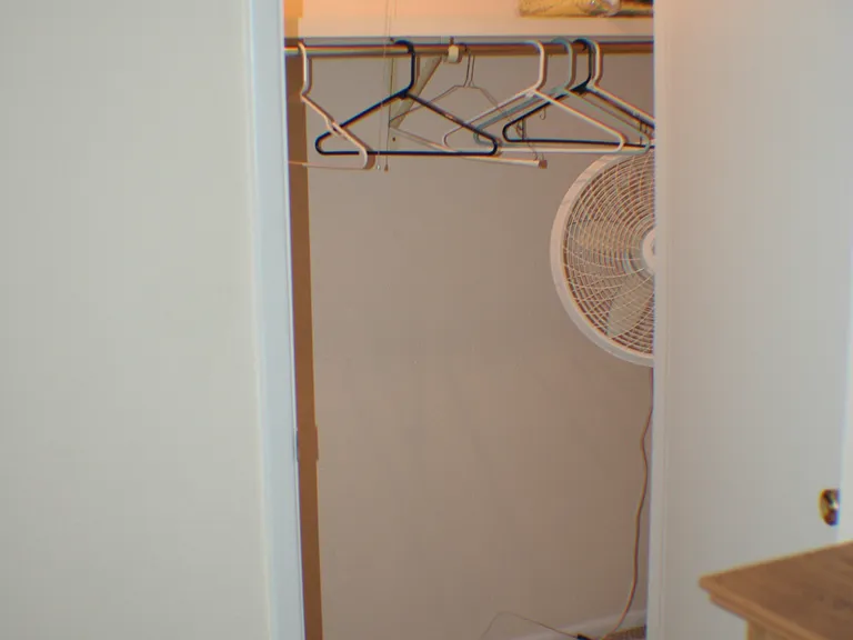 Upstairs front bedroom closet