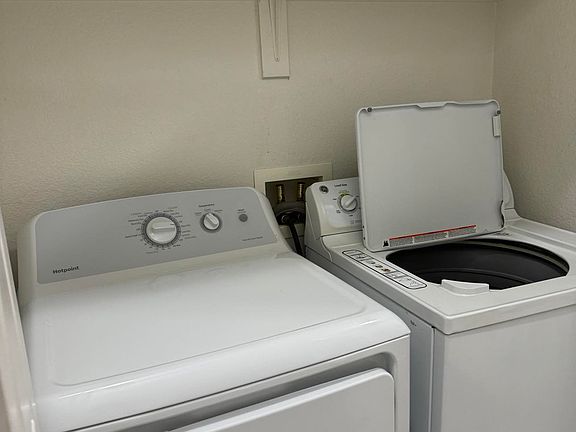 Washer and dryer