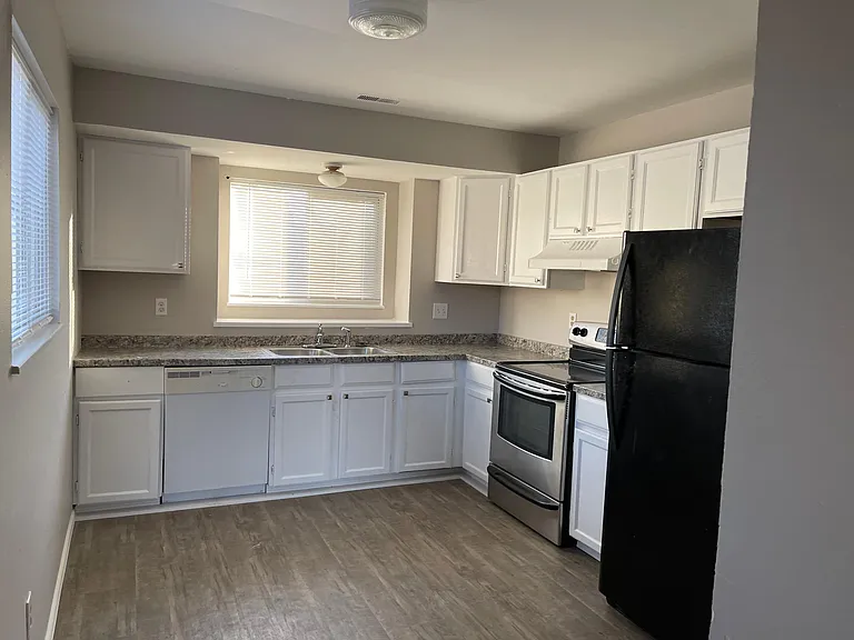 Kitchen and eating area