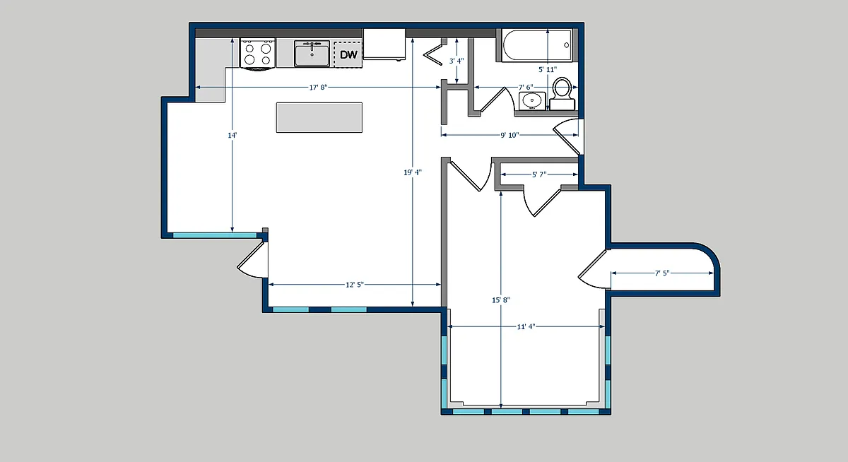 Floor plan Carson