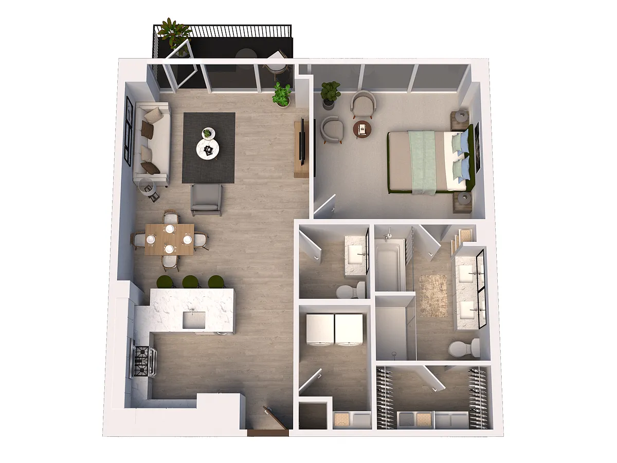 Floor plan A12C