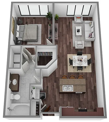 Floor plan E