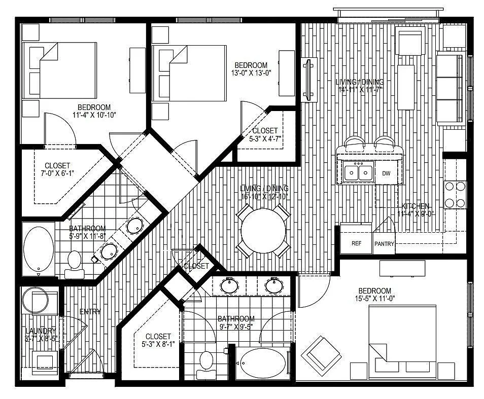 Floor plan C1