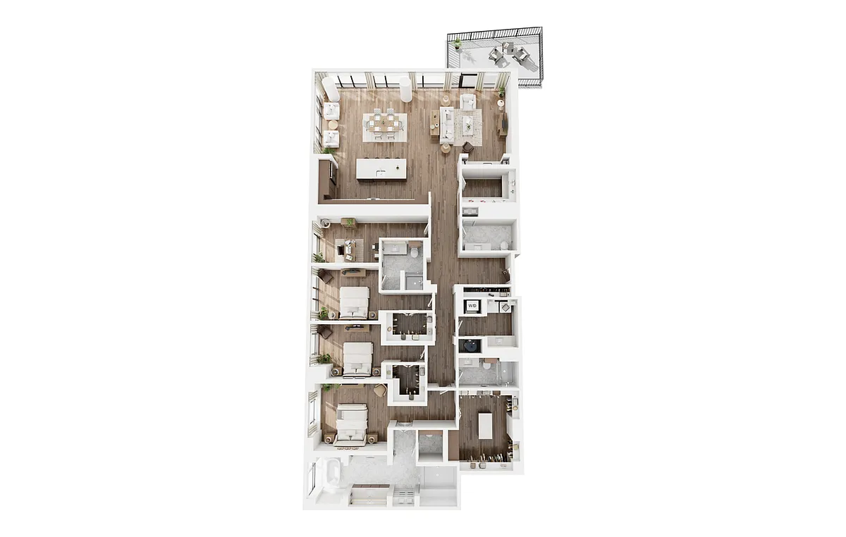 Floor plan PH11