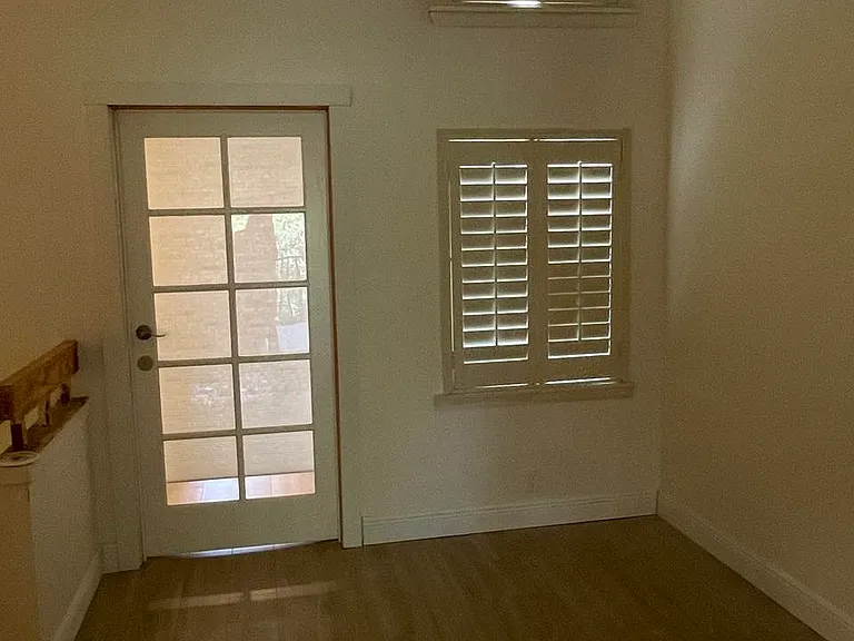 Hall landing room and private entrance to 2nd bedroom