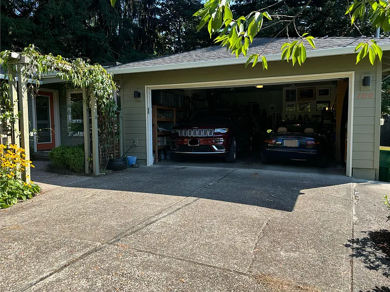 two car garage