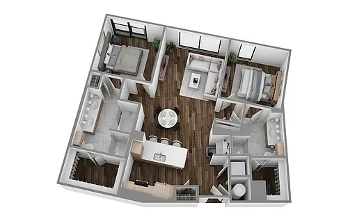 Floor plan B2