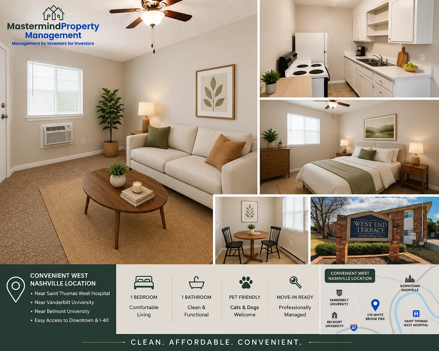 1 bed, 568 sqft, $1,400 — Photo 1