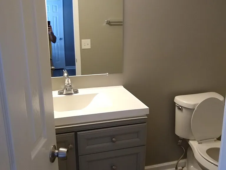 Master bathroom.