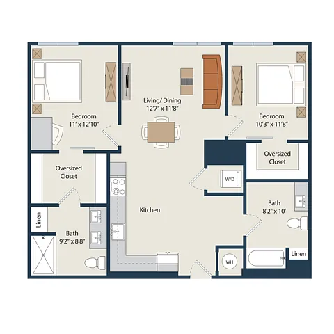 Floor plan B6