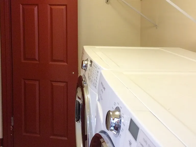 Laundry room & storage