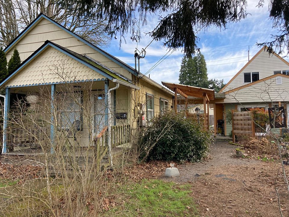 shared yard with two other people