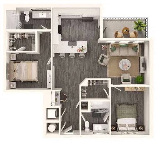 Floor plan B2