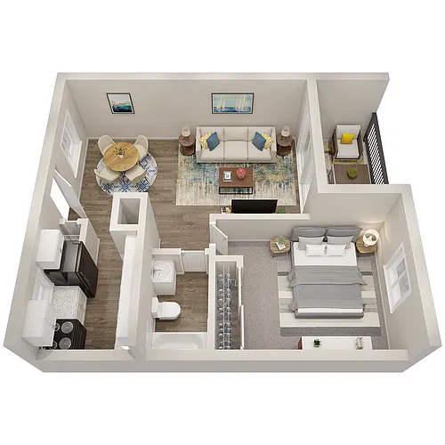Floor plan Caye
