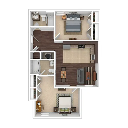 Floor plan Waterside