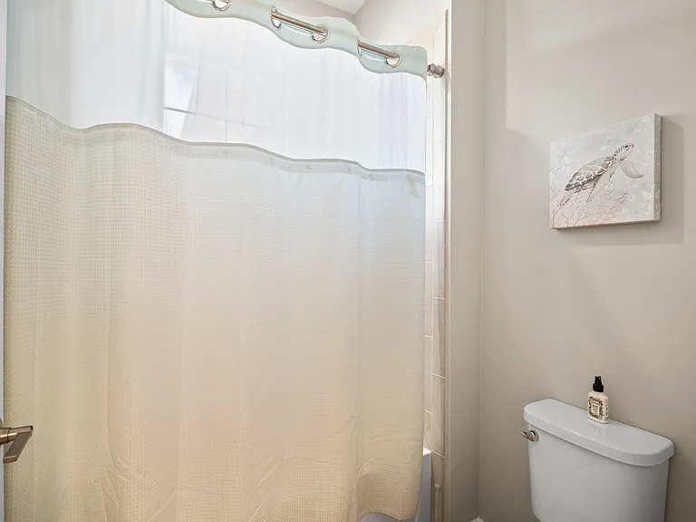 Second bathroom combo bath and shower