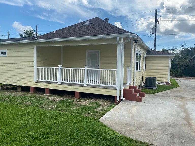 rear porch