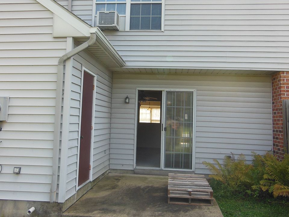 Large storage to the left of your patio