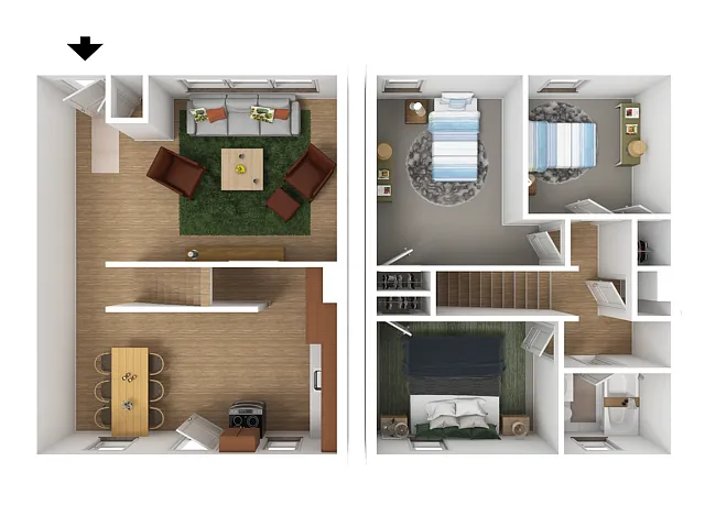 Floor plan Mast