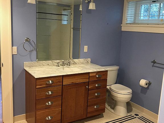 Master bath with heated floor, shower, bath