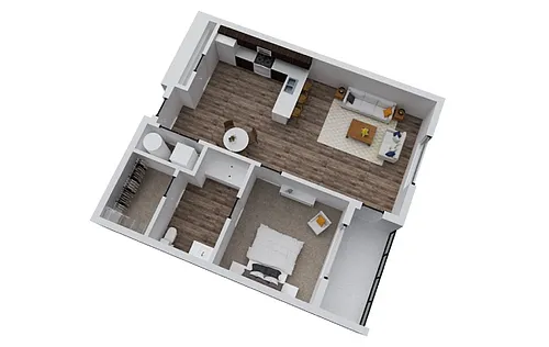 Floor plan Capitol 1