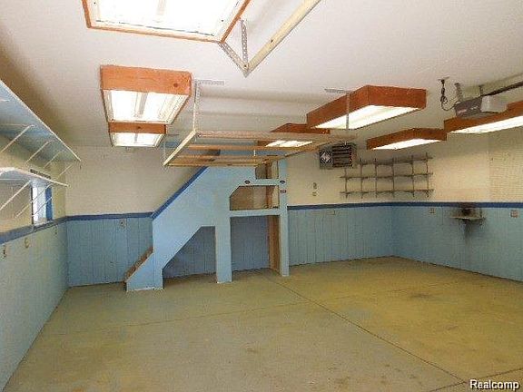 interior of garage