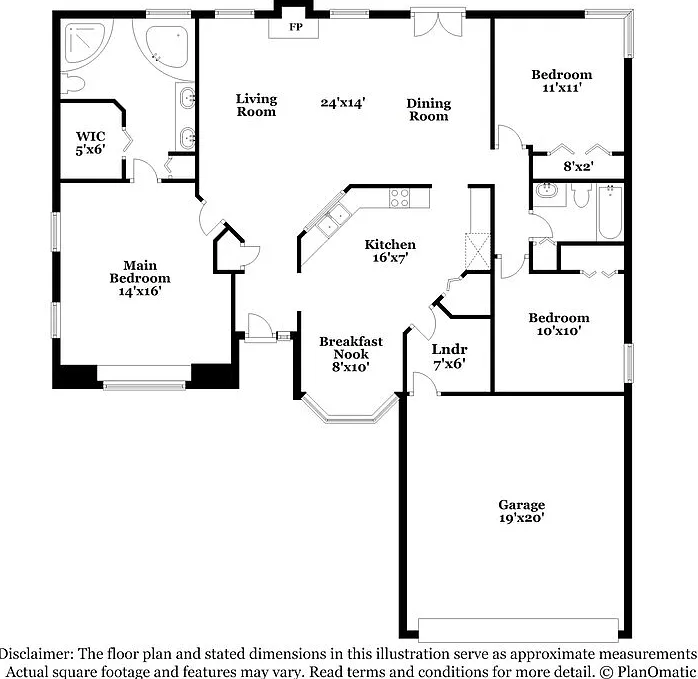 3 bed, 2.0 bath, 1444 sqft, $2,045 — Photo 2