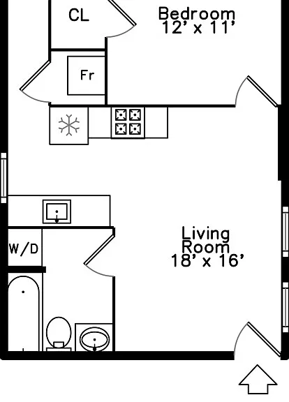 849 N Winchester Ave #2R — Photo 6