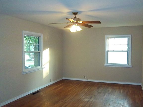 Master Bedroom with original hardwood floors